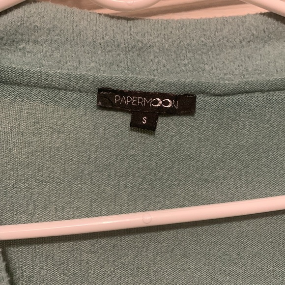 Green /aqua sweater - Picture 2 of 4